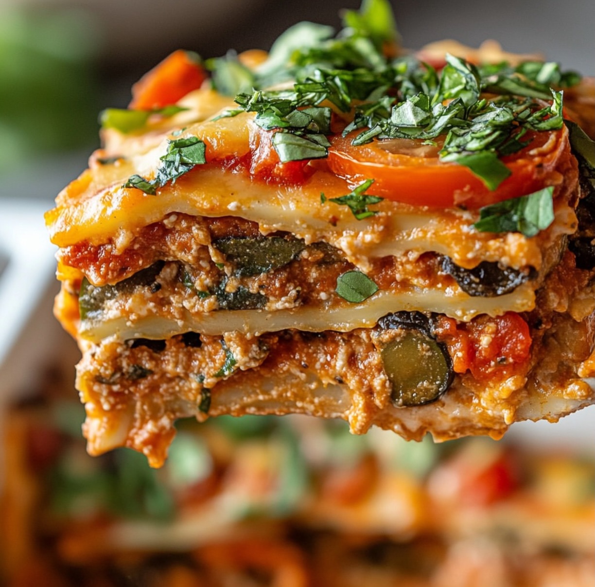 Vegan Lasagna with Cashew Tofu Ricotta