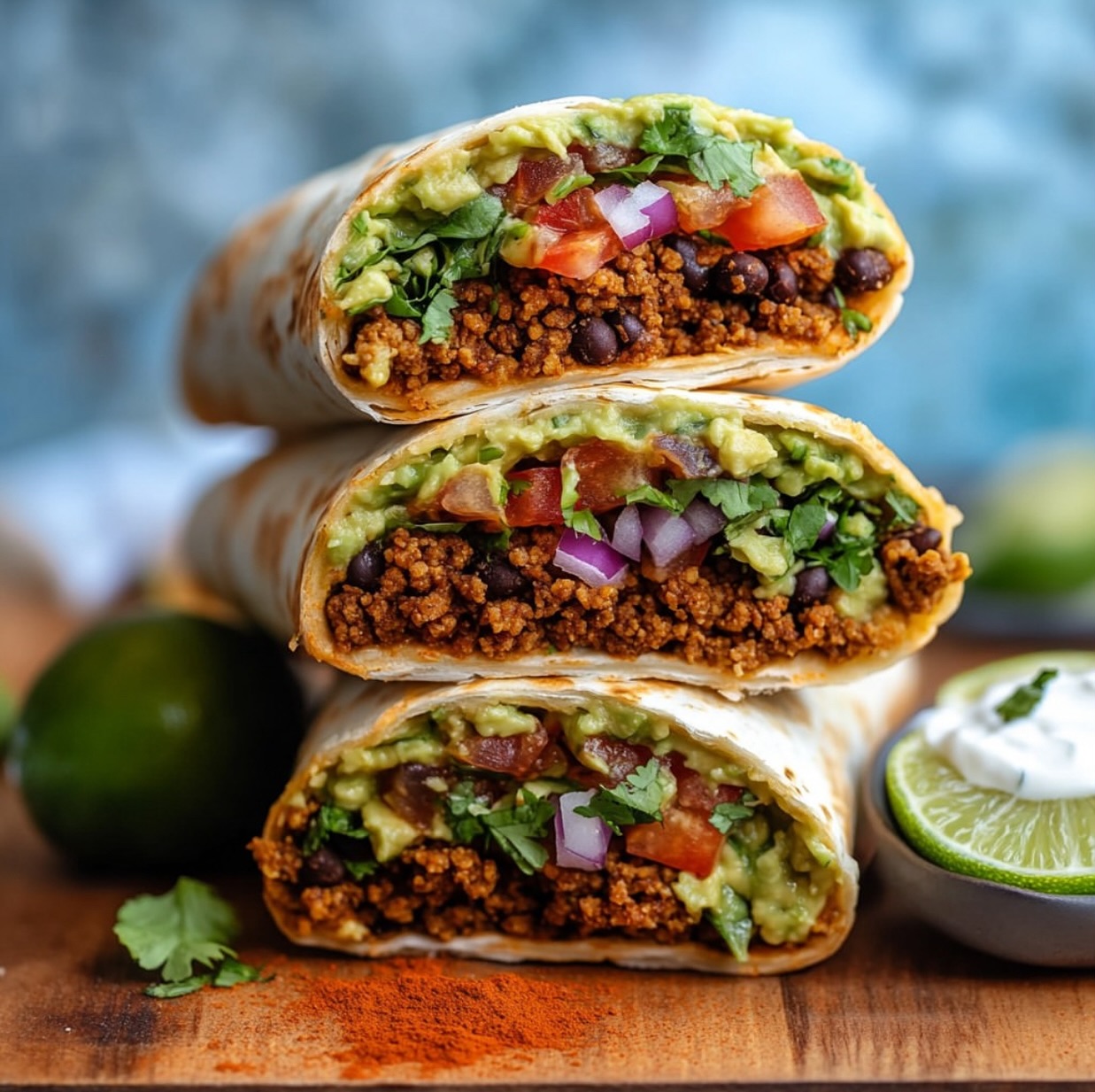 Ultimate Vegan Burrito Inspired by Crunchwrap