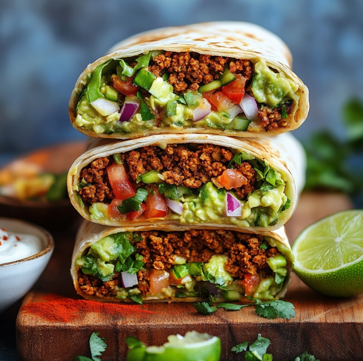 Ultimate Vegan Burrito Inspired by Crunchwrap
