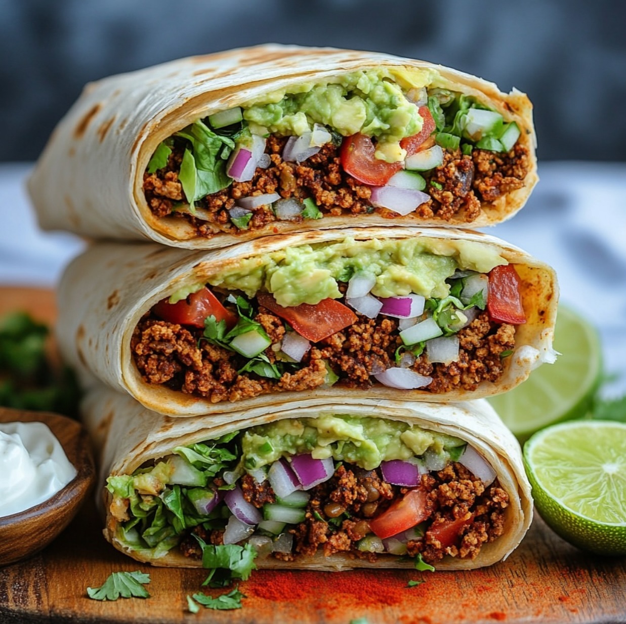 Ultimate Vegan Burrito Inspired by Crunchwrap