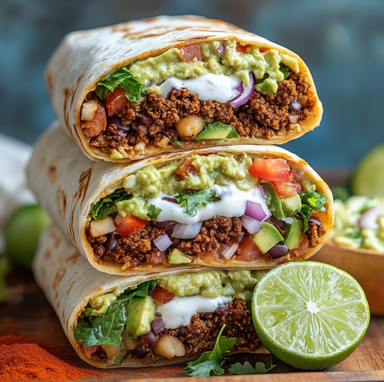 Ultimate Vegan Burrito Inspired by Crunchwrap