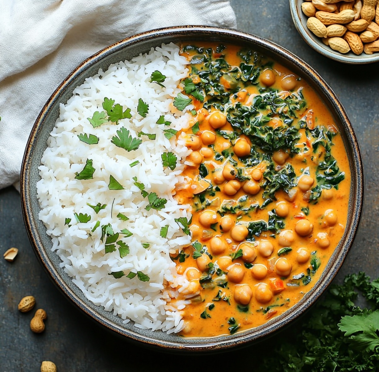 Peanut Butter Chickpea Curry