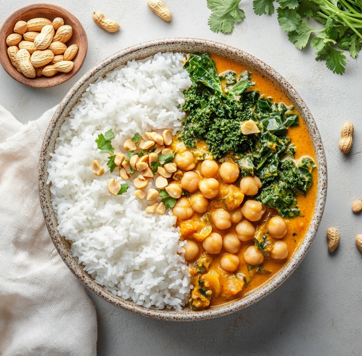 Peanut Butter Chickpea Curry