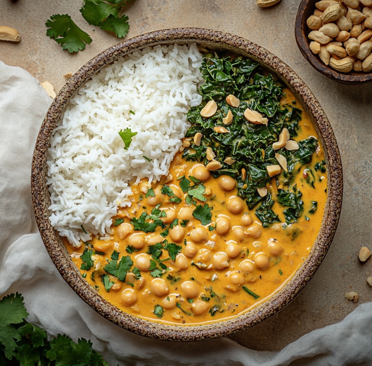 Peanut Butter Chickpea Curry
