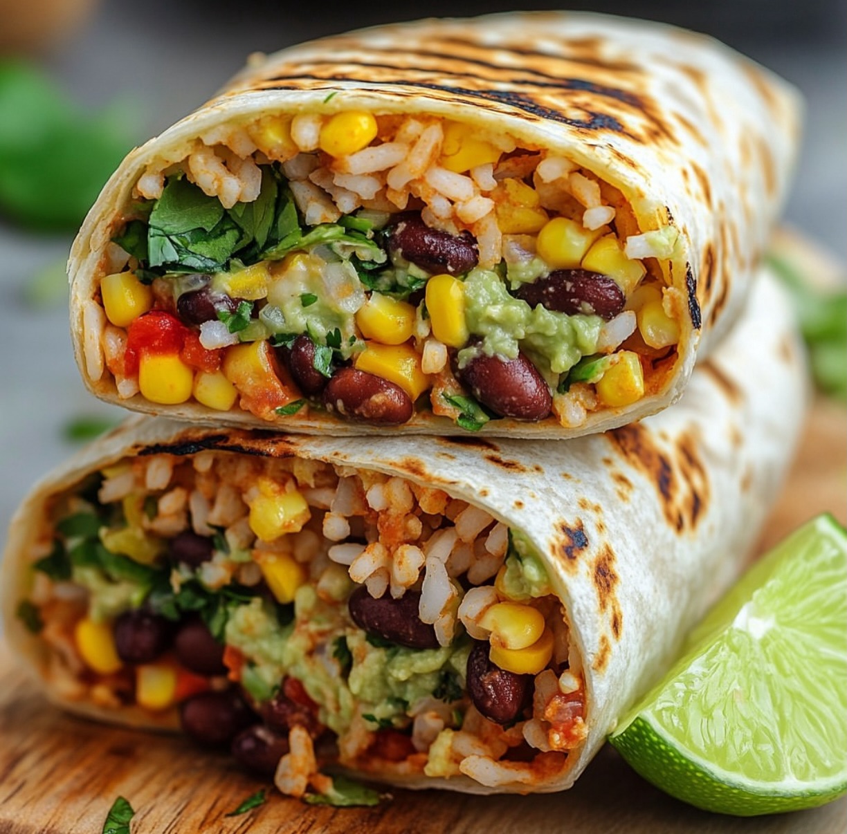 Easy Vegan Chilli Burritos