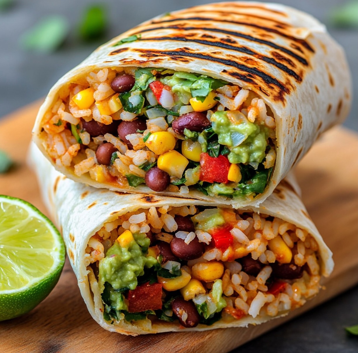 Easy Vegan Chilli Burritos