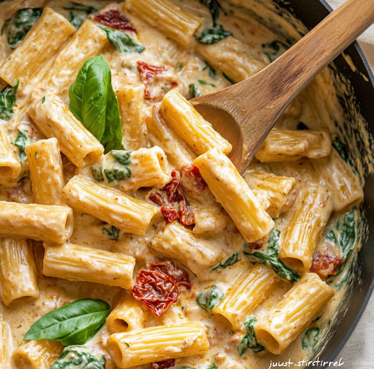 Creamy Tuscan Vegan Pasta
