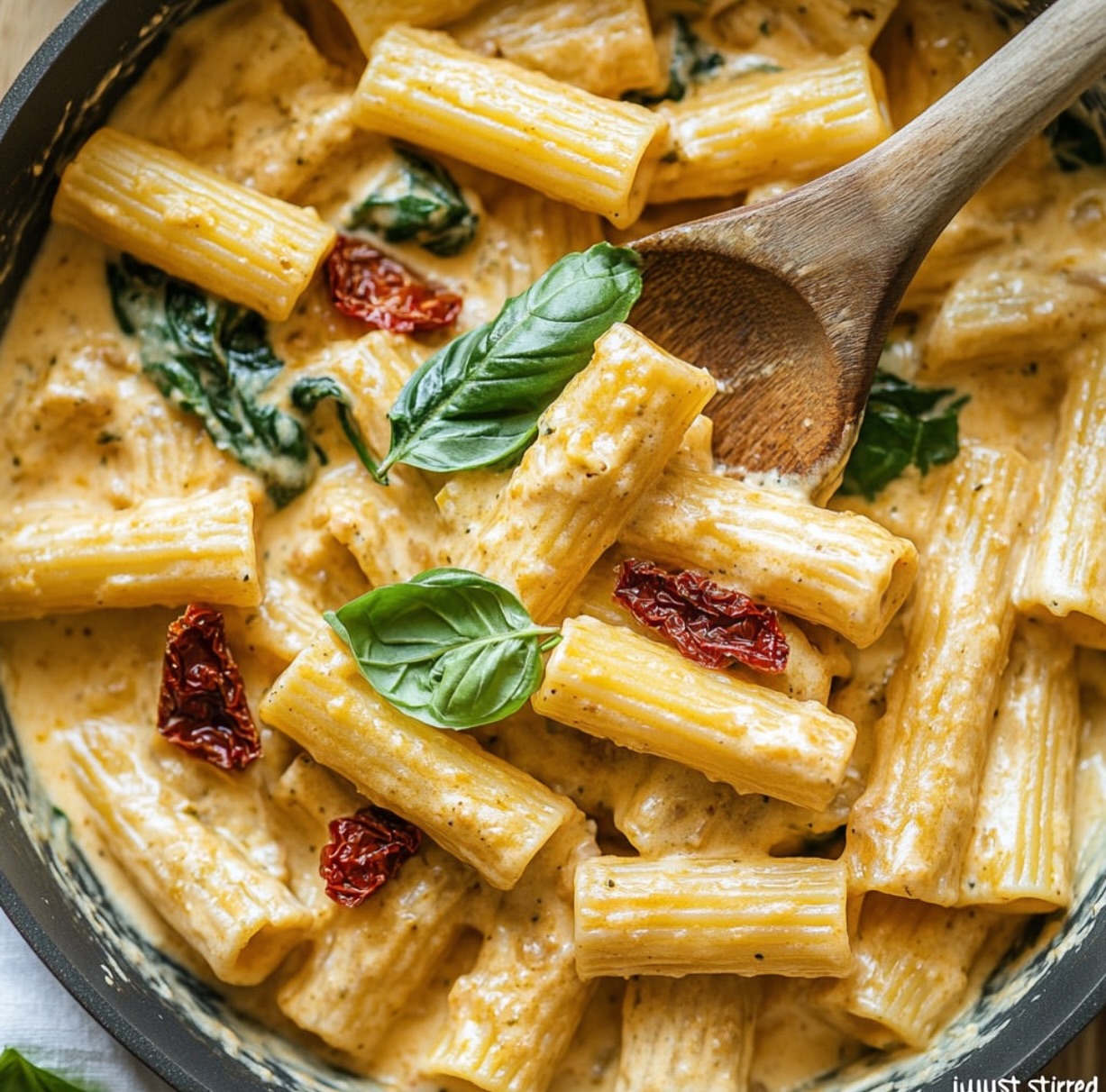 Creamy Tuscan Vegan Pasta
