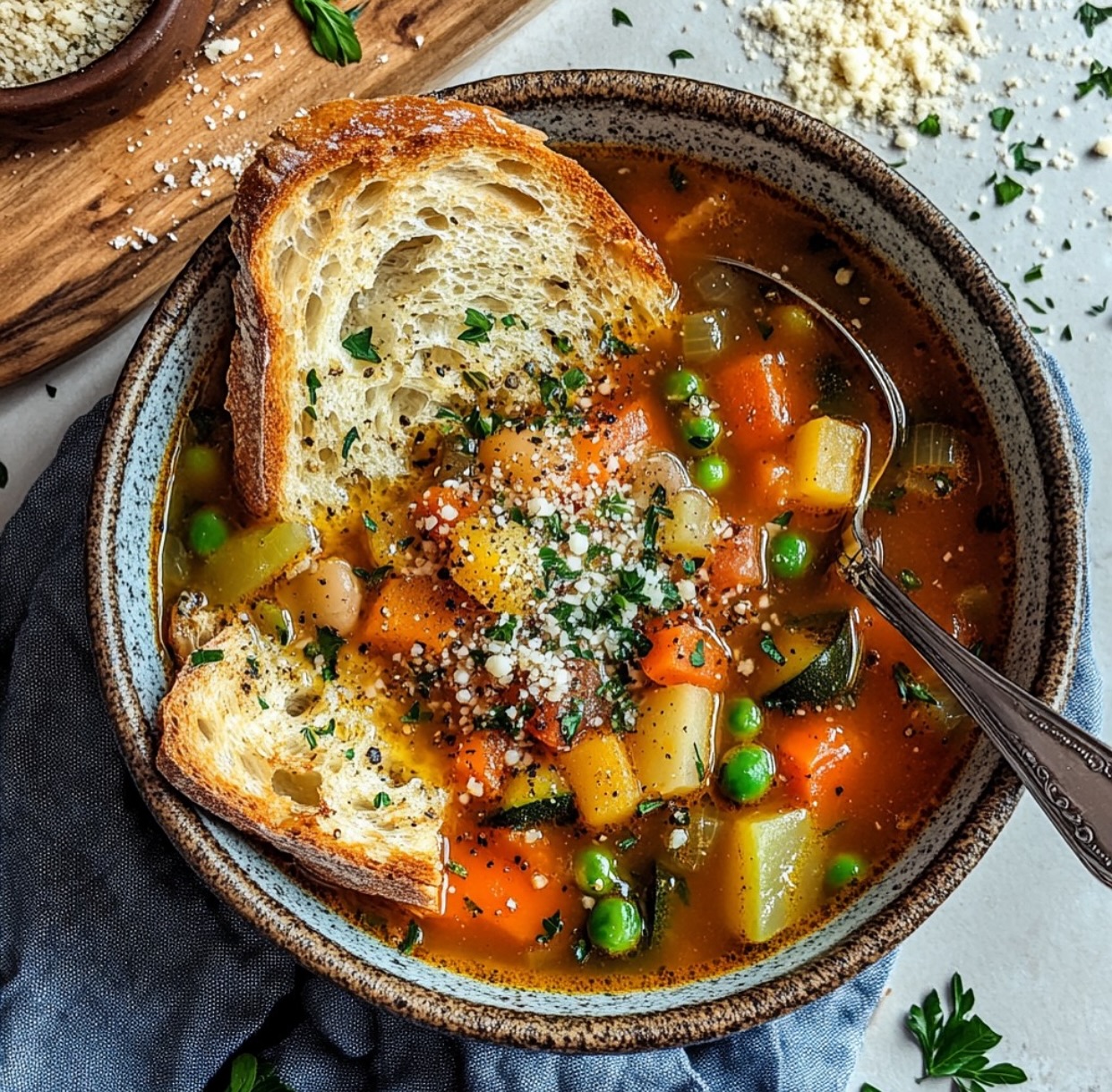 Veggie-Packed White Bean Minestrone