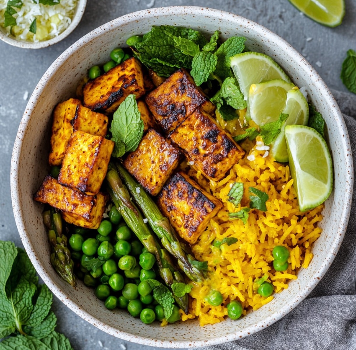 Vegan Coconut Rice Bowls