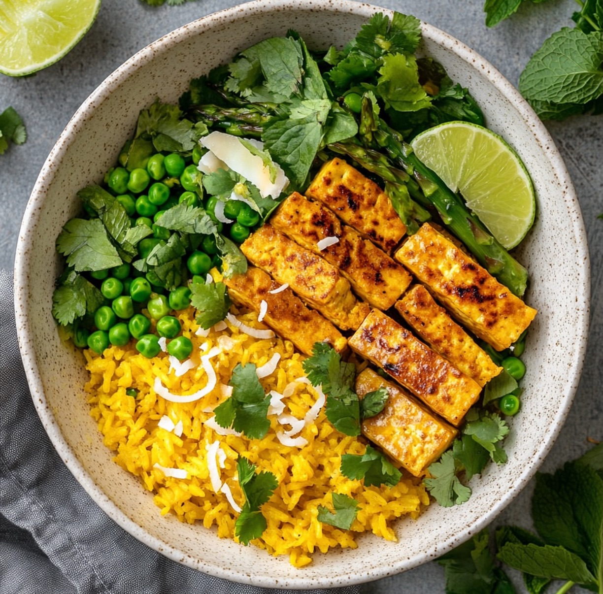 Vegan Coconut Rice Bowls