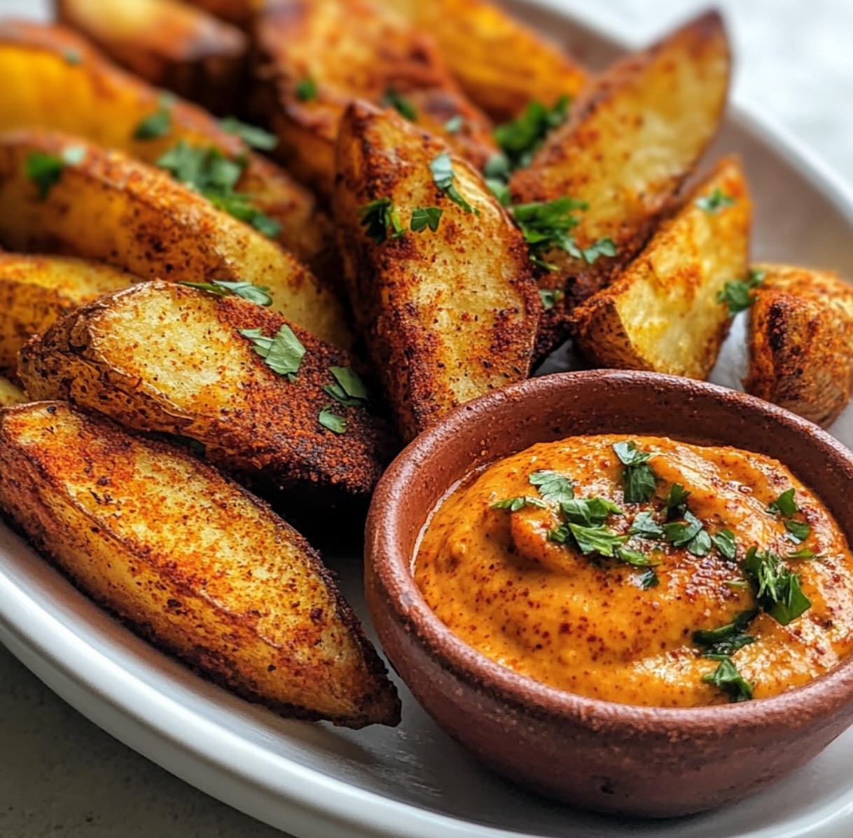 Air Fryer Sweet Potato Wedges