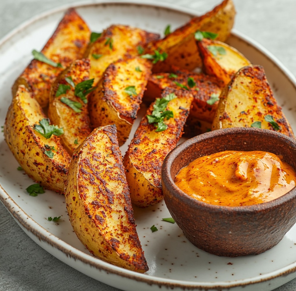 Air Fryer Sweet Potato Wedges