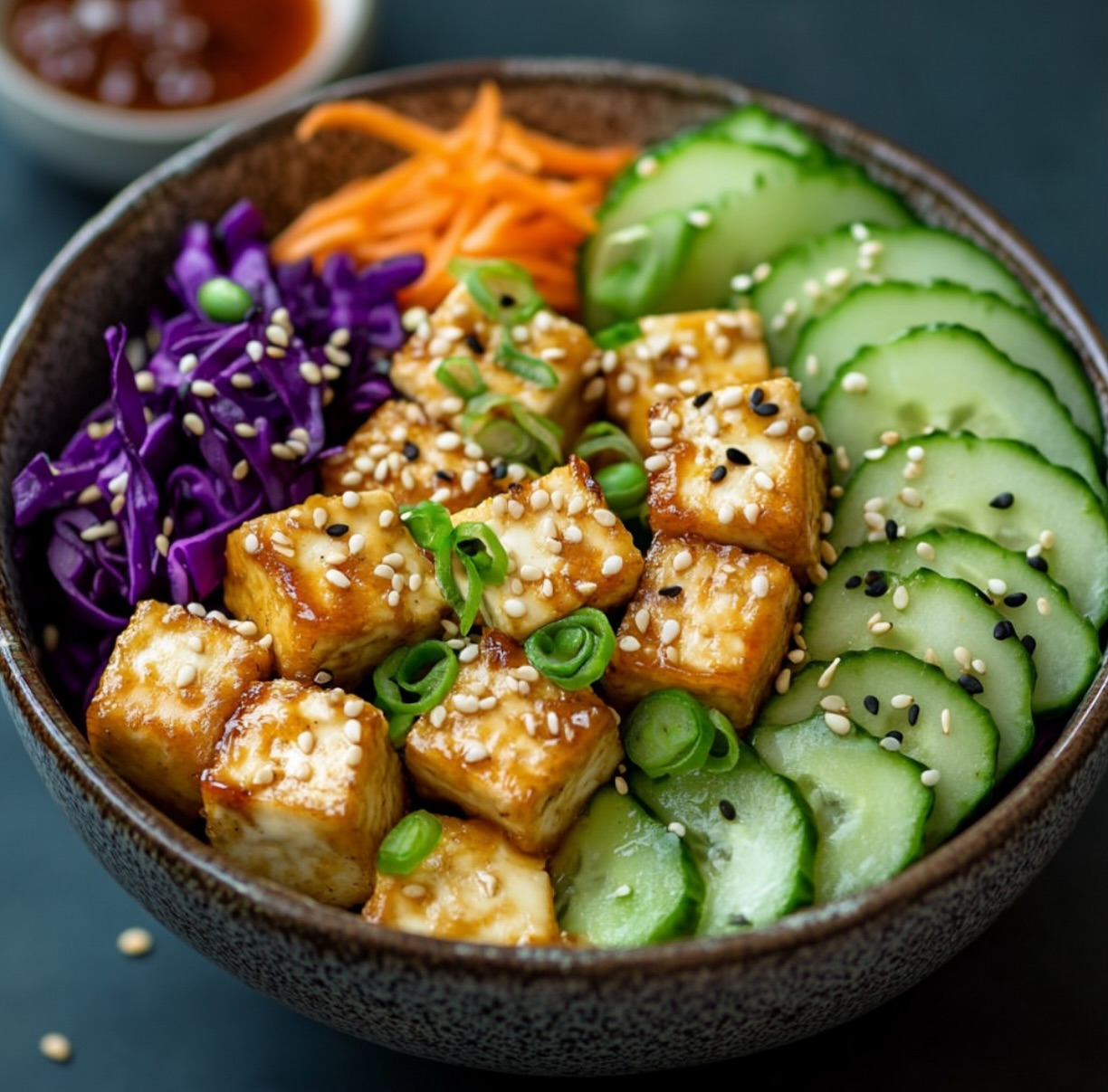 Vegan Tofu Poke Bowl