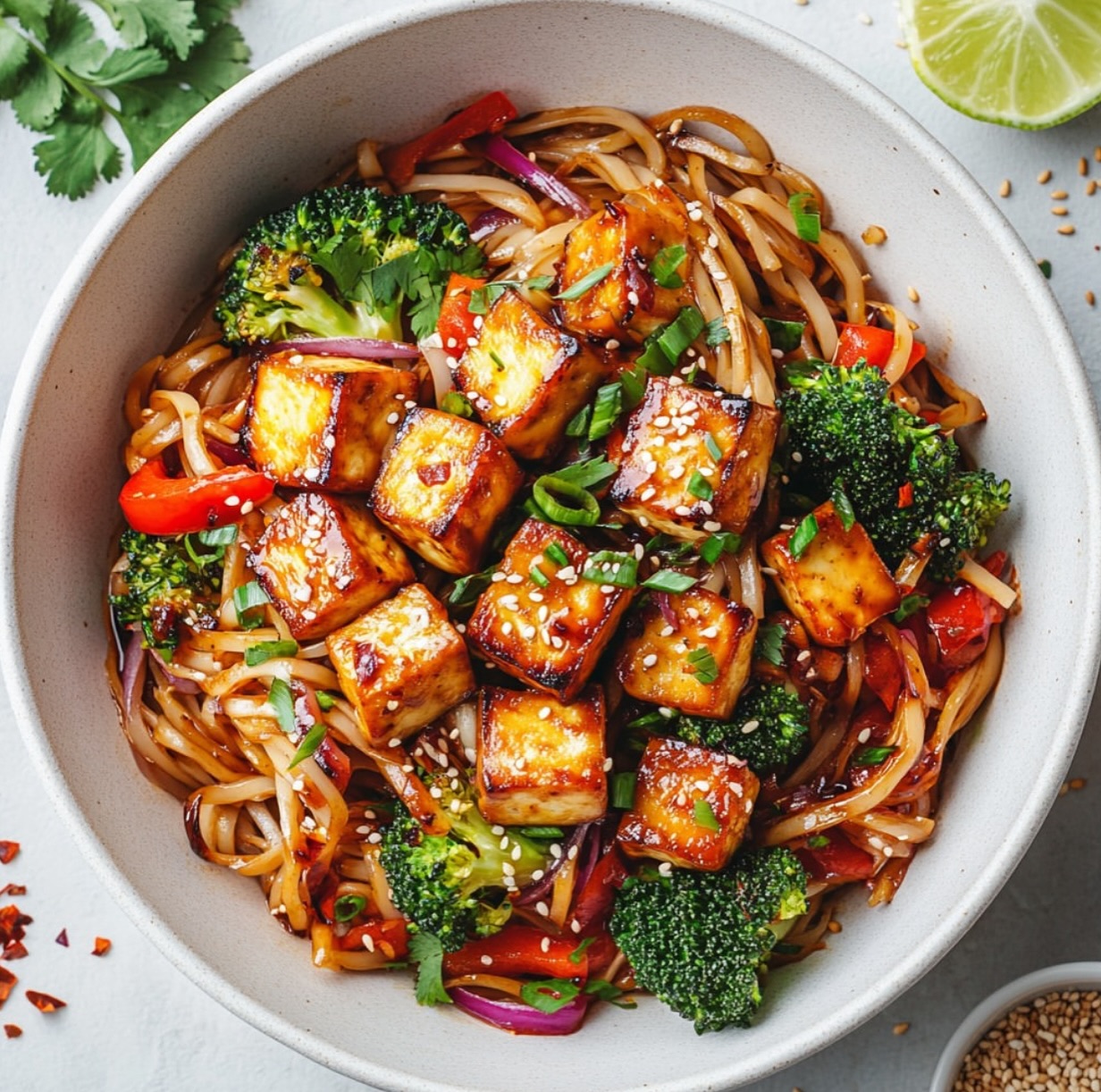Vegan Tofu Stir Fry
