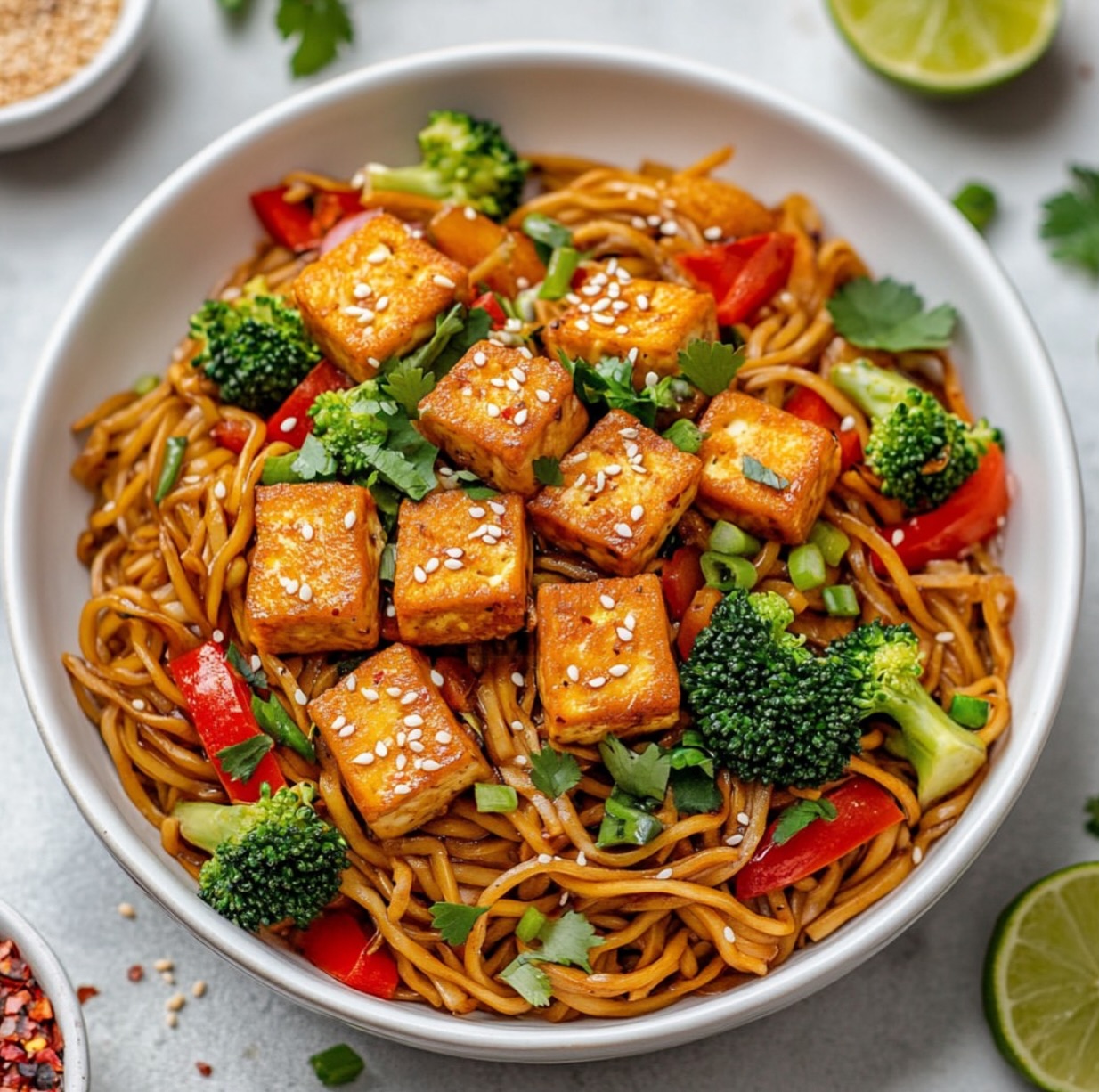 Vegan Tofu Stir Fry