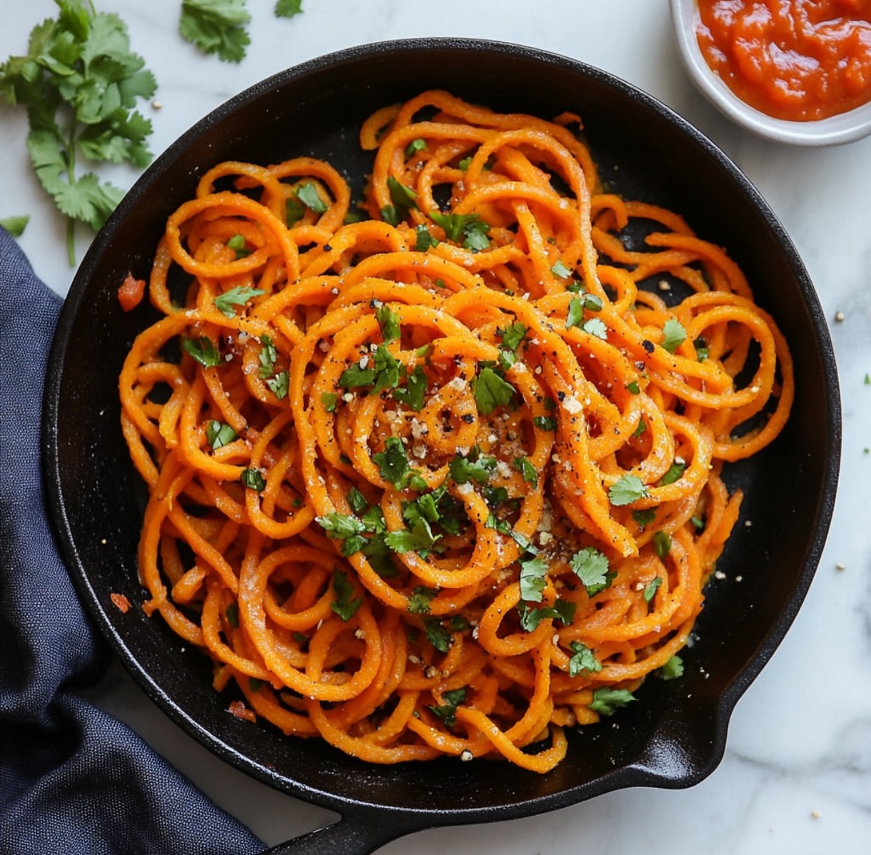 2-Ingredient Sweet Potato Hash Browns