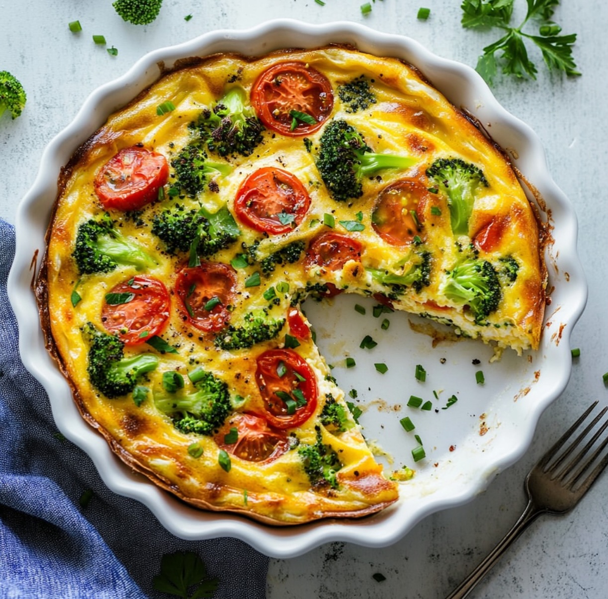 Simple Vegan Tofu Quiche