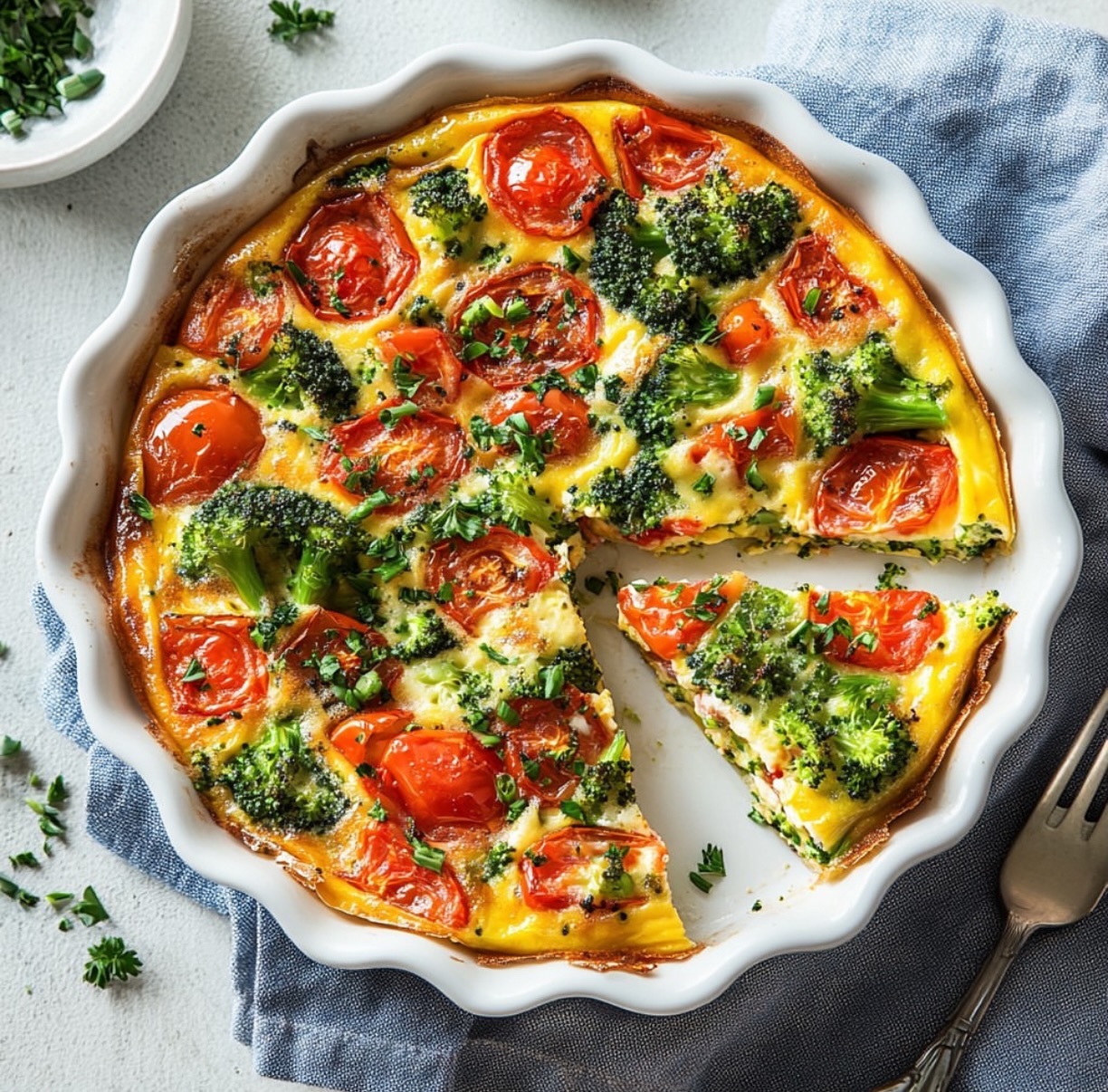Simple Vegan Tofu Quiche