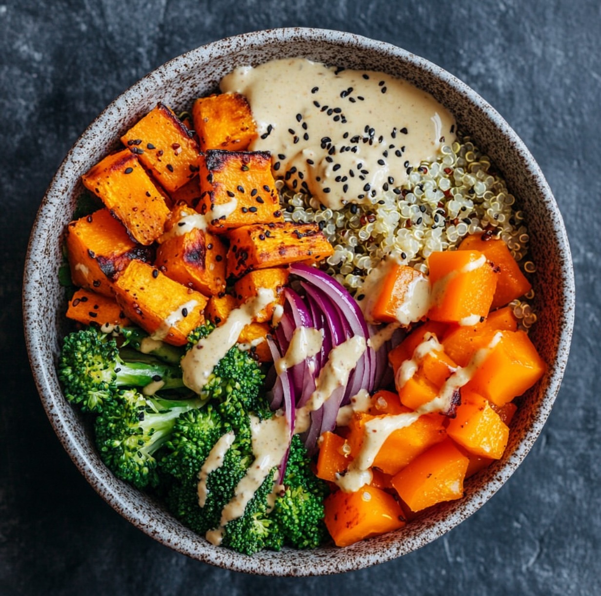 Roasted Veggie Buddha Bowl