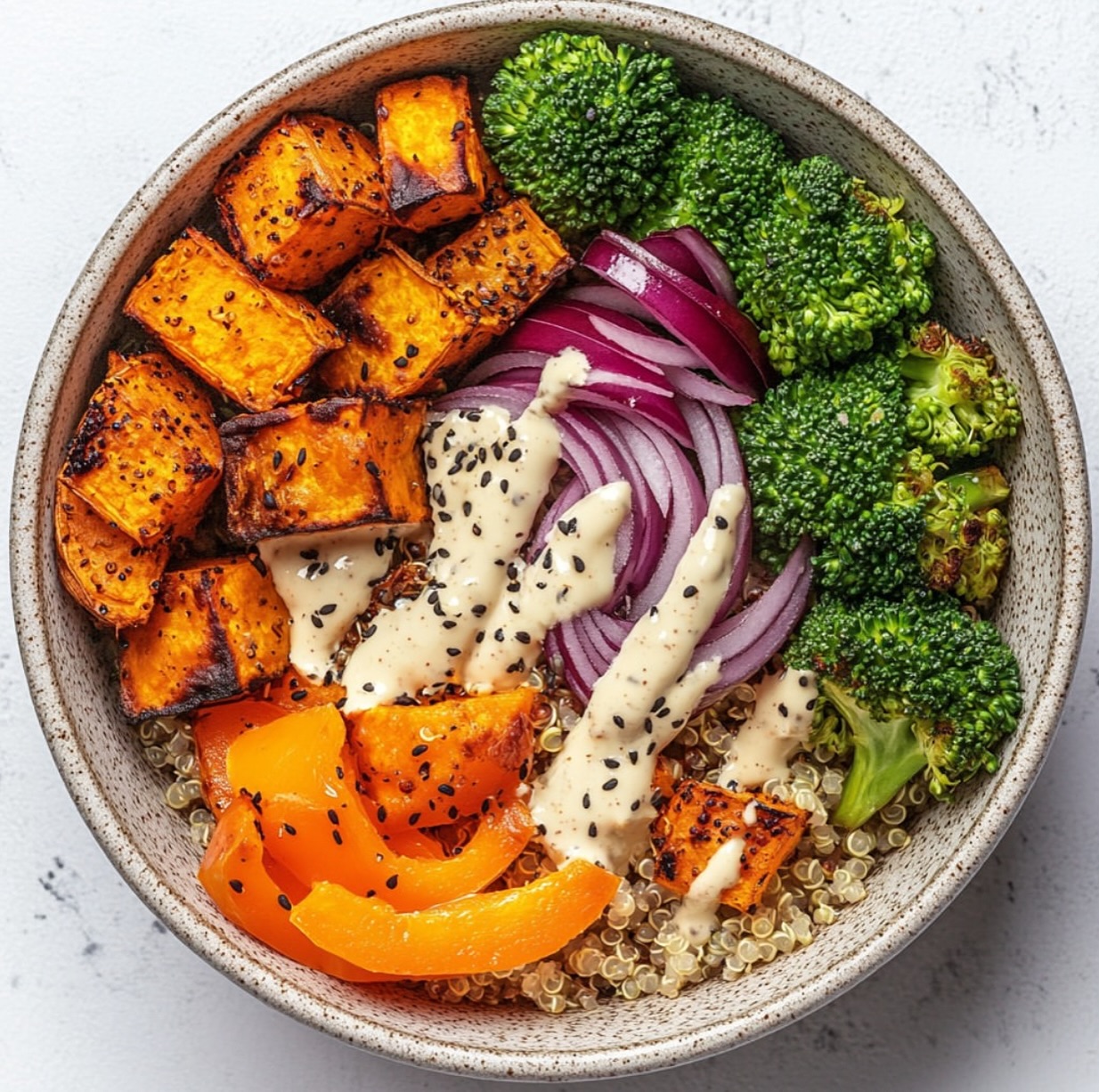 Roasted Veggie Buddha Bowl
