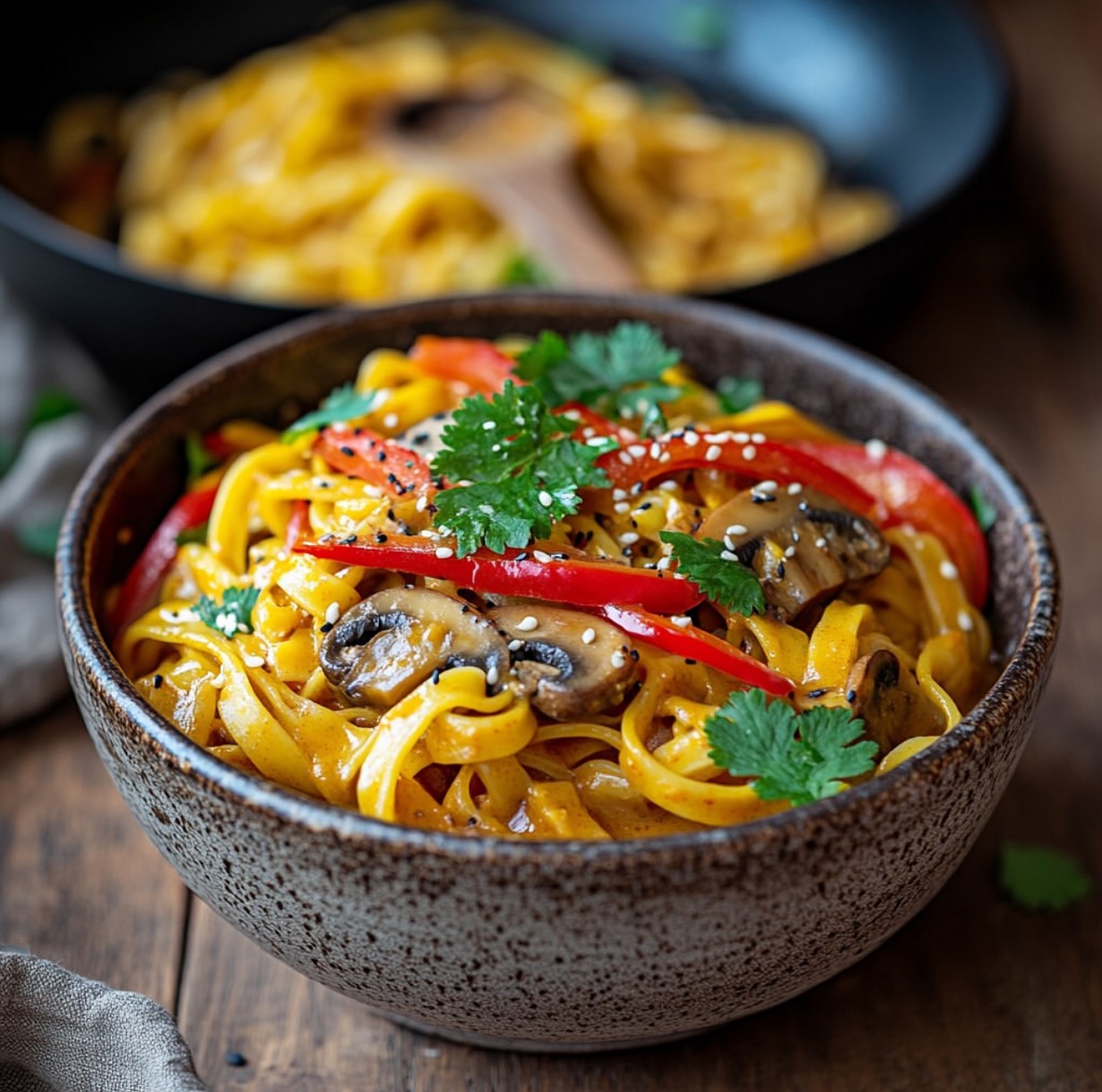 Thai Coconut Curry Soup