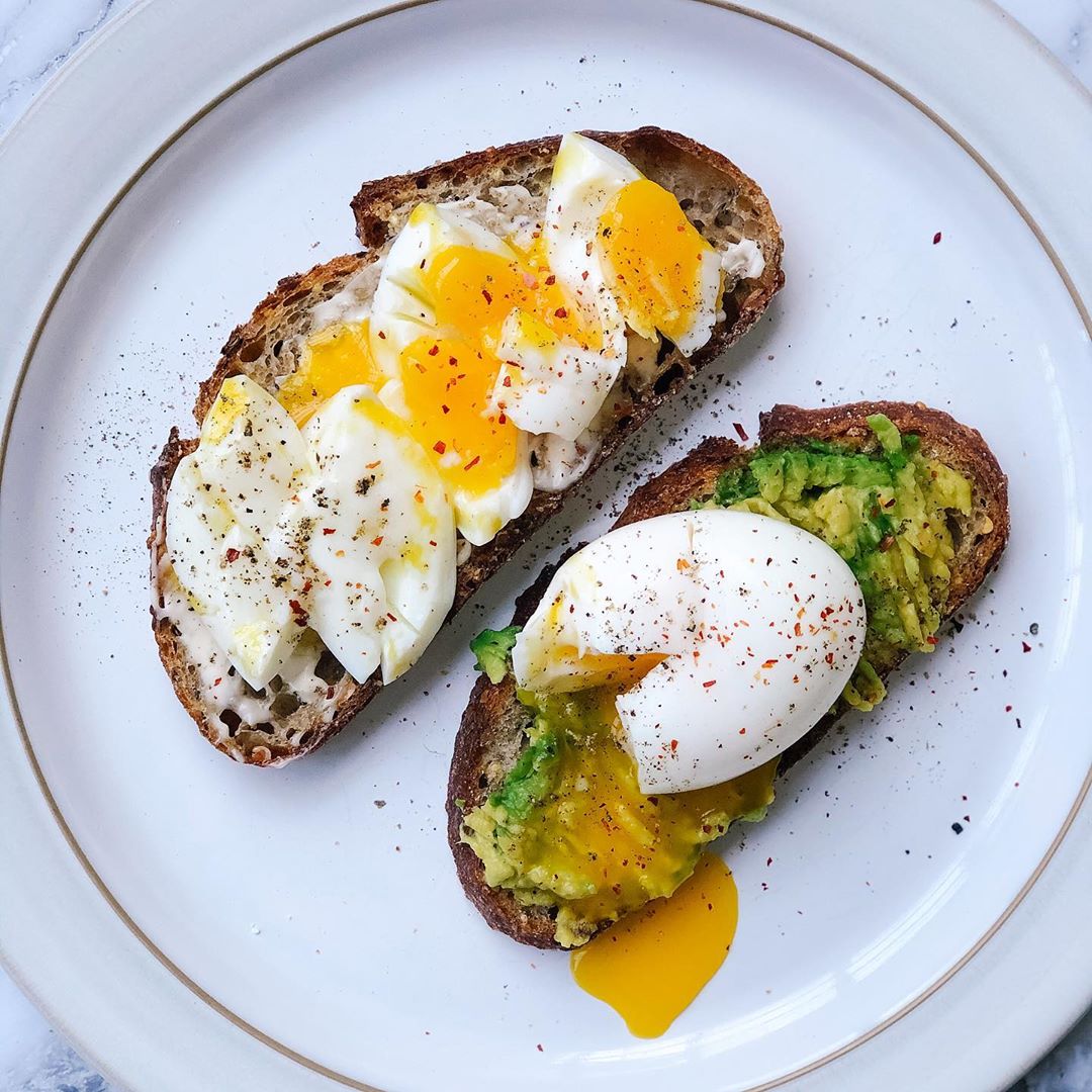 Soft Boiled Eggs on Toast