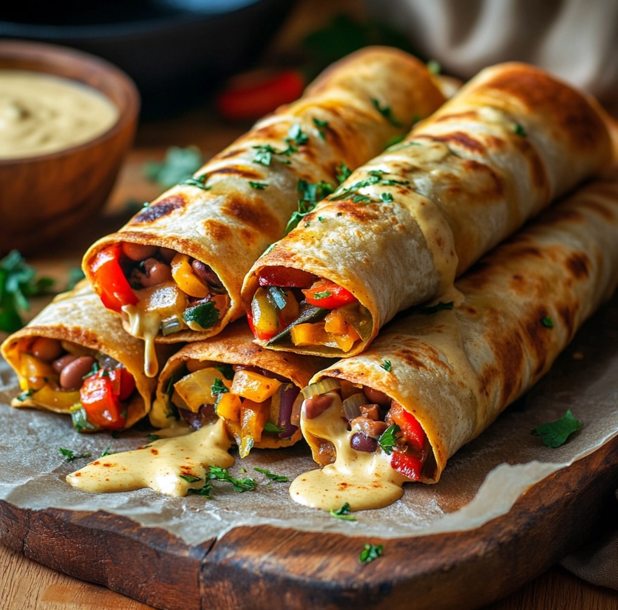 Baked or Air-Fried Taquitos