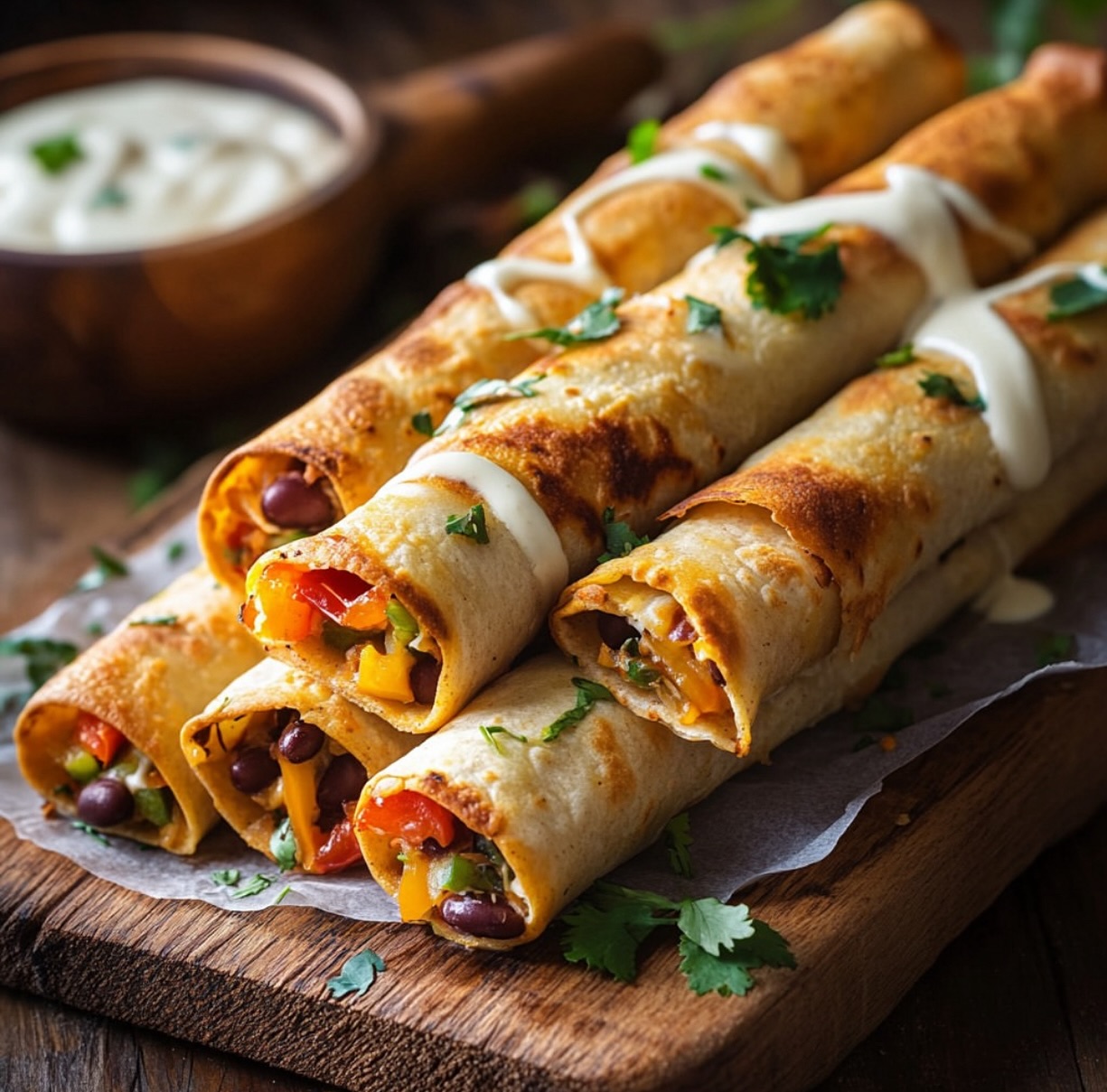 Baked or Air-Fried Taquitos