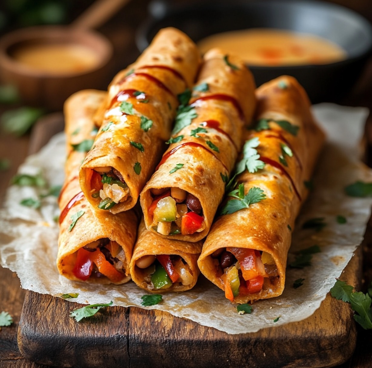 Baked or Air-Fried Taquitos