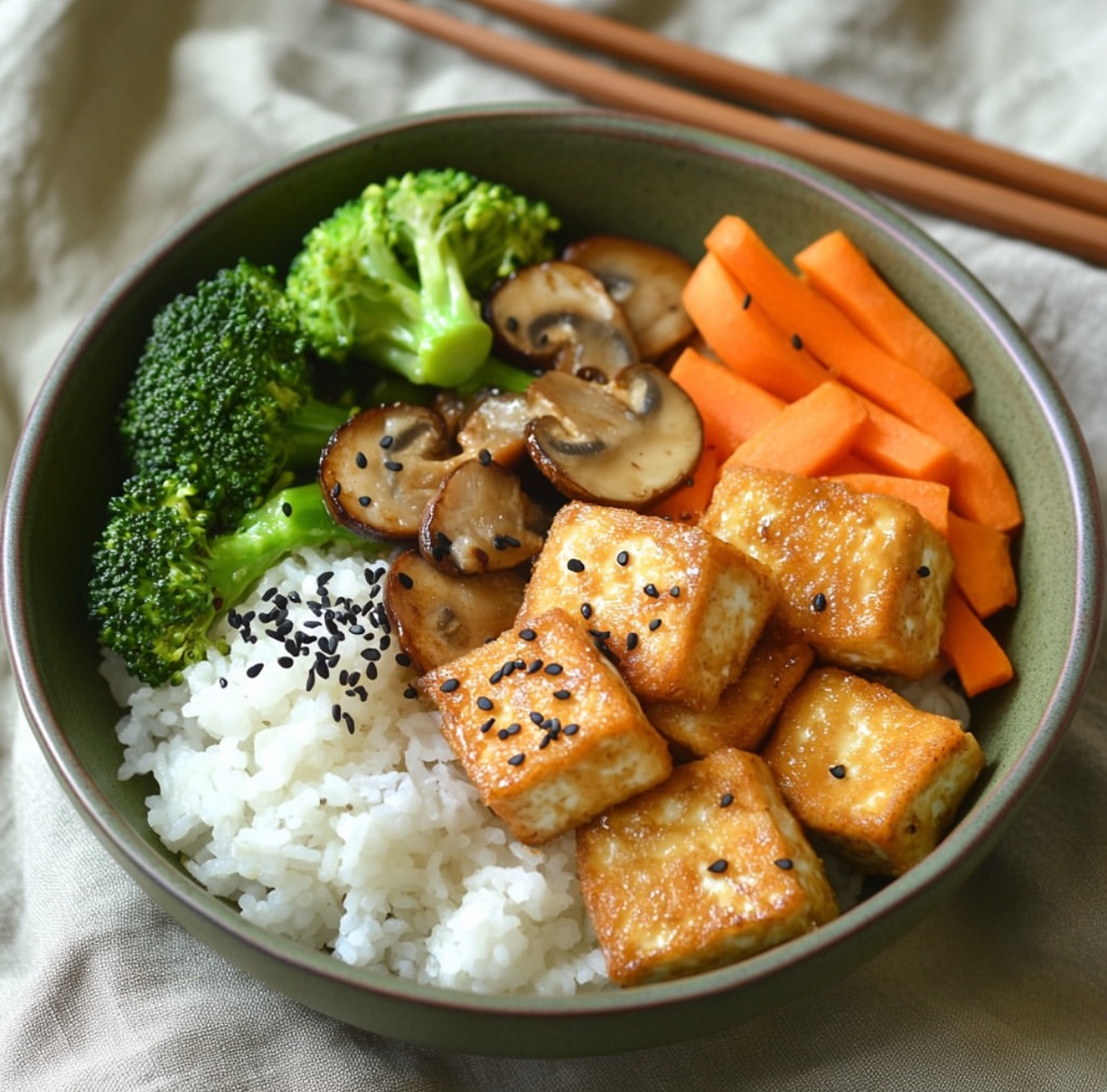 Vegan Sweet Sticky Tofu