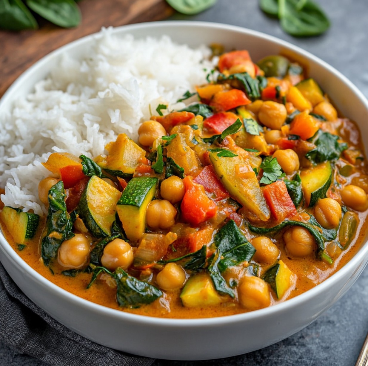 Vegan Chickpea Vegetable Curry