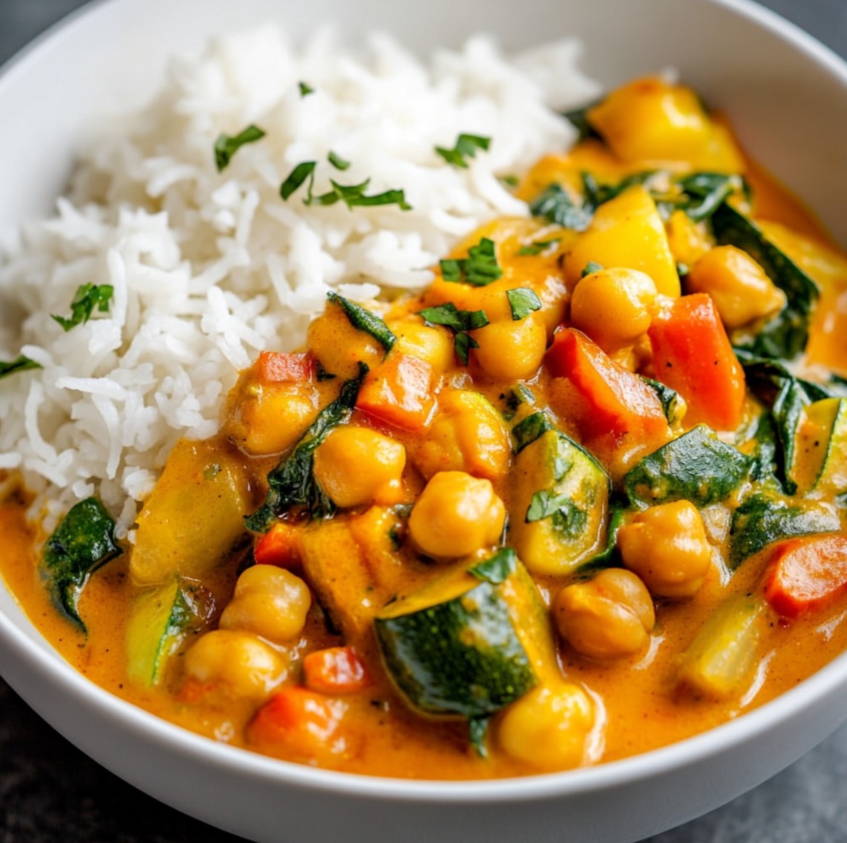 Vegan Chickpea Vegetable Curry