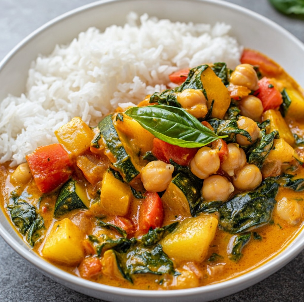 Vegan Chickpea Vegetable Curry