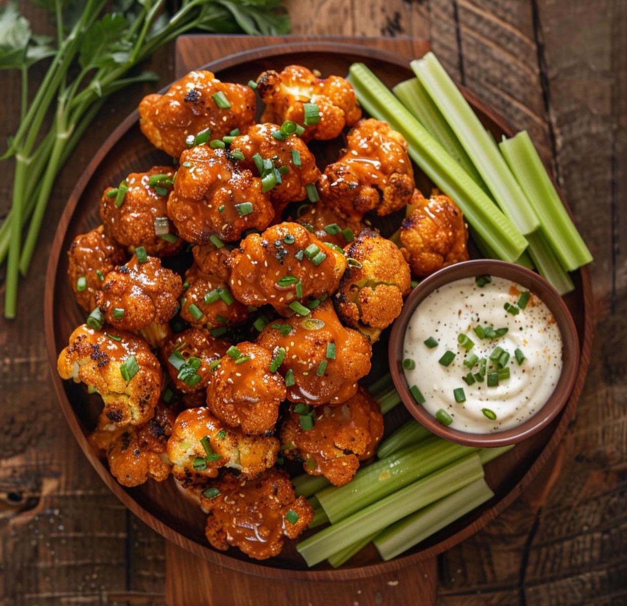Baked Vegan Cauliflower Wings