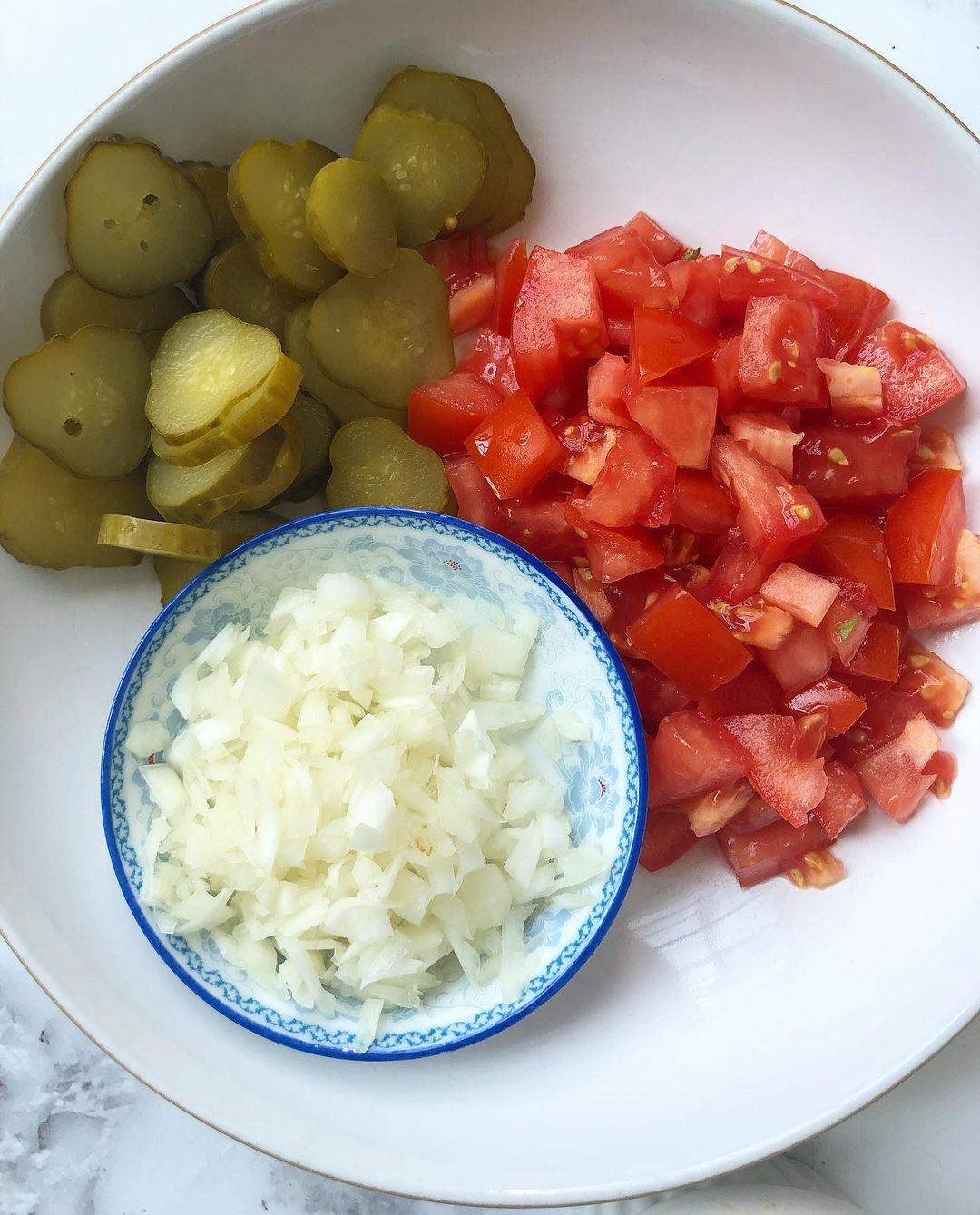 Easy Big Mac Inspired Salad with Quick Dressing
