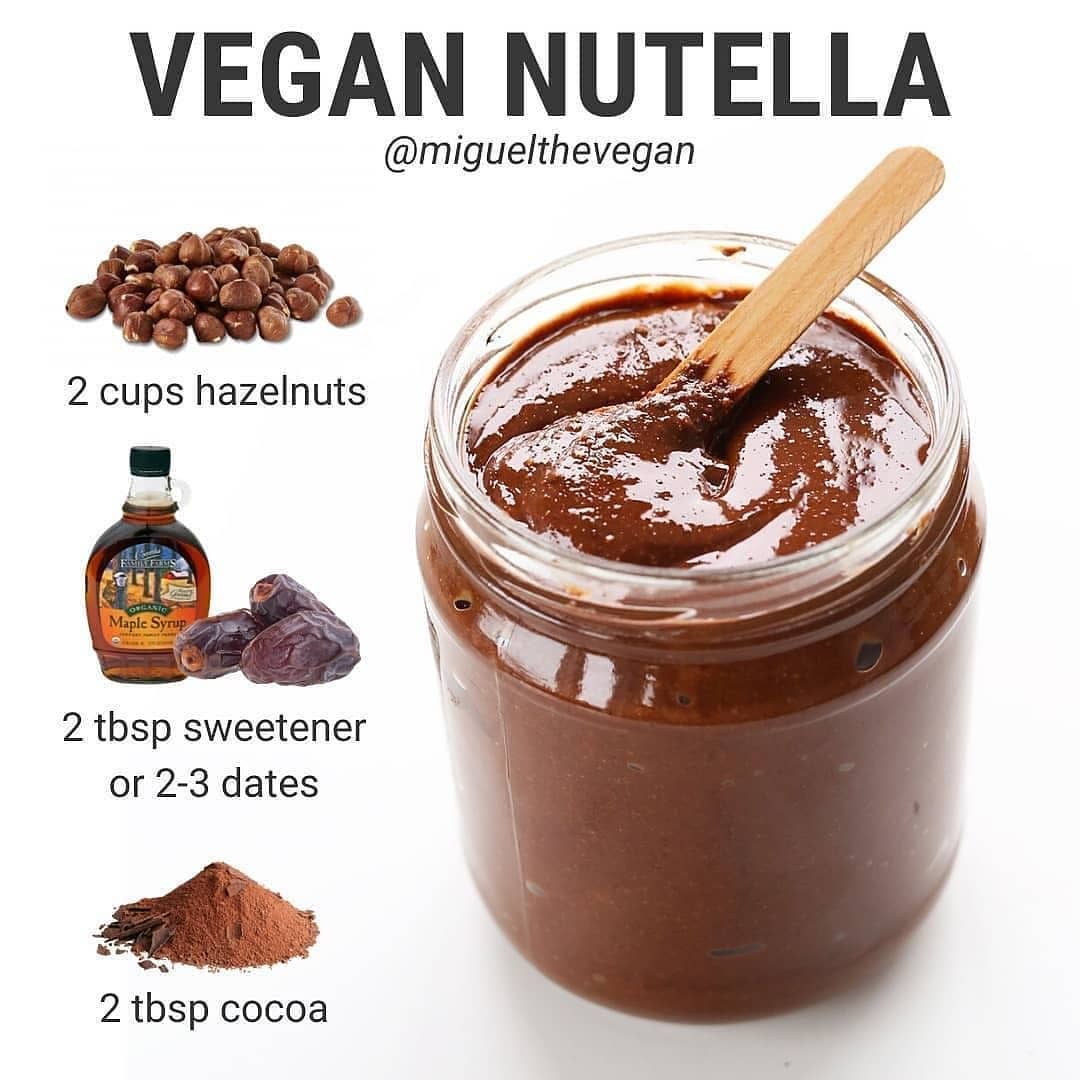 Homemade Vegan Nutella with Hazelnuts and Cocoa