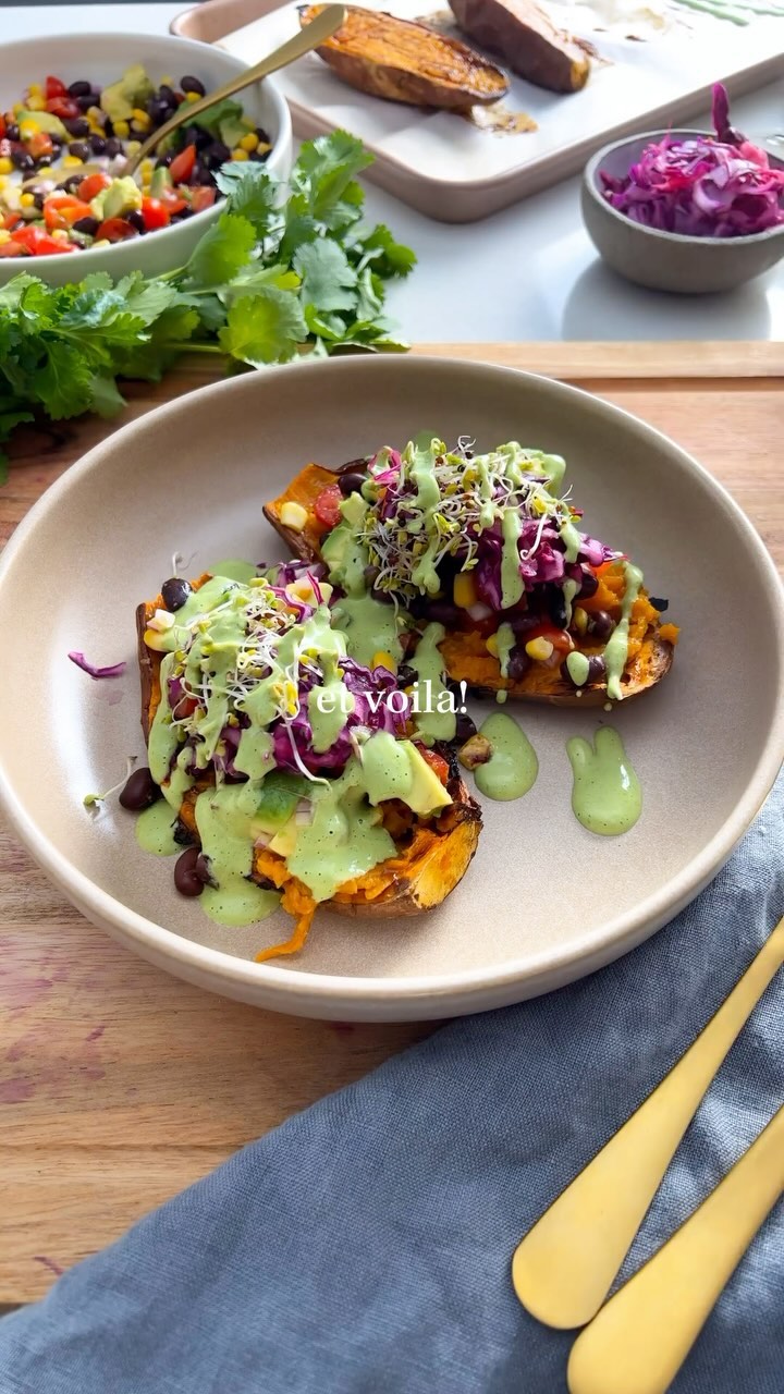 Mexican-Style Roasted Sweet Potatoes