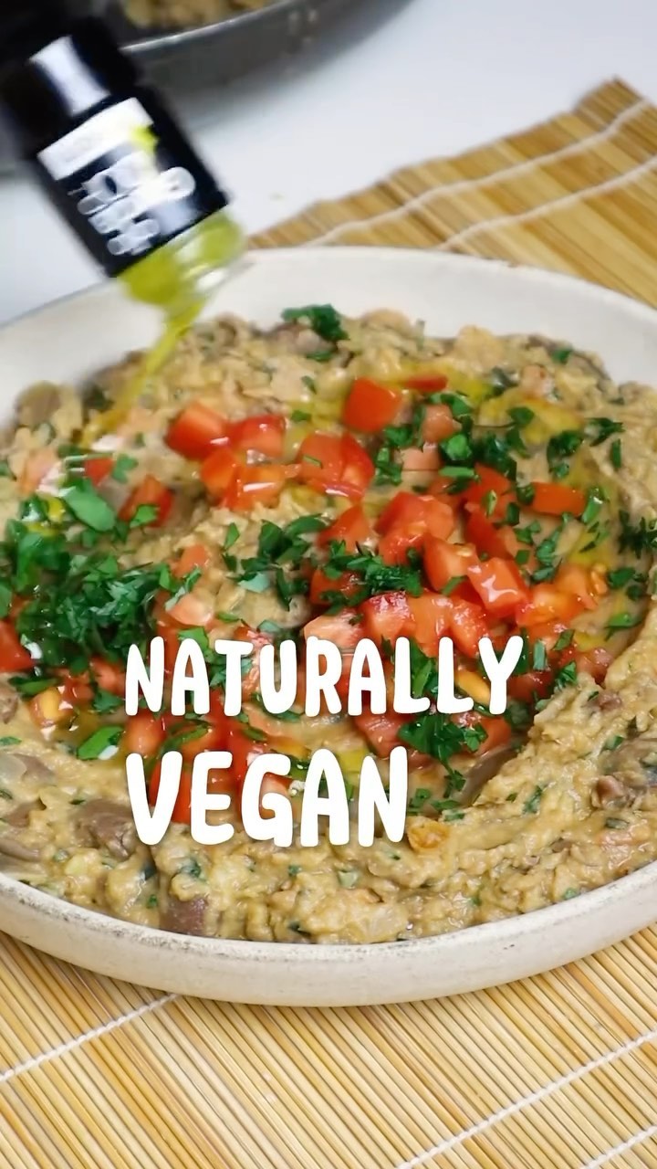 Ful Medames with Vegetables and Tahini