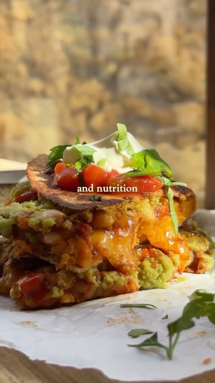 Healthier Sweet Potato and Bean Quesadillas