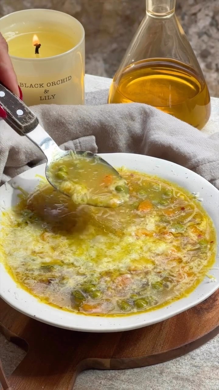 Golden Lentil and Vegetable Soup