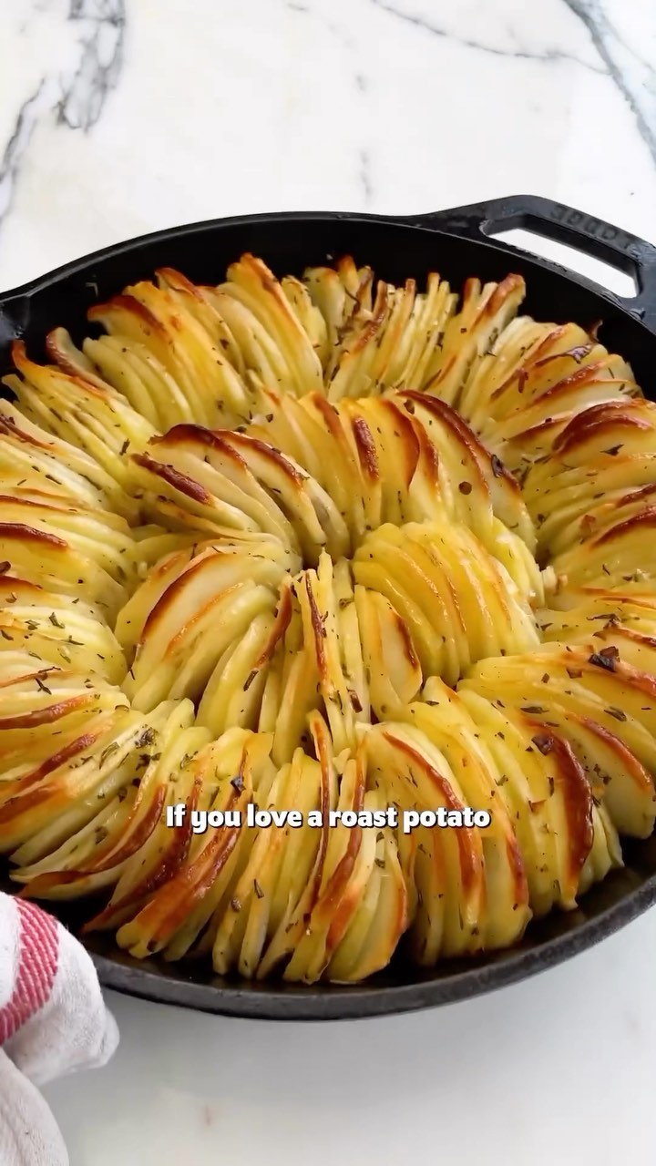Herbed Roast Potato Swirl
