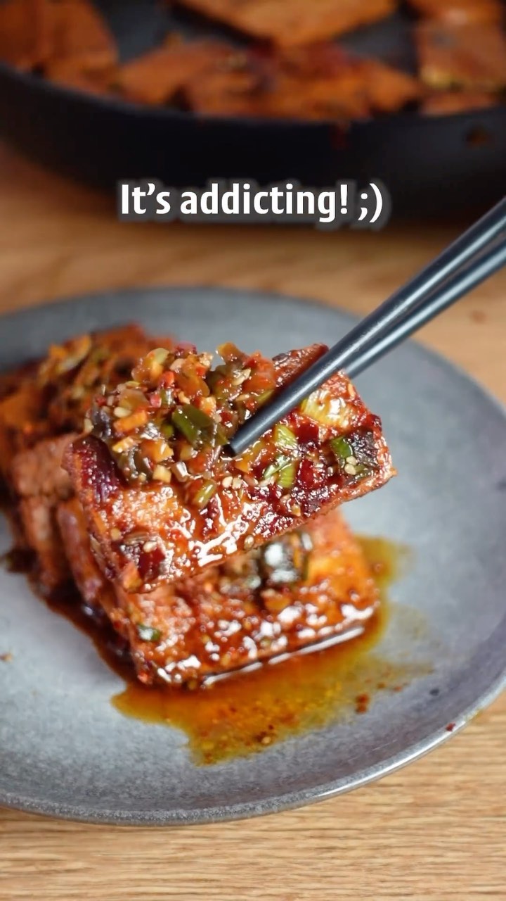 Spicy Korean Braised Tofu