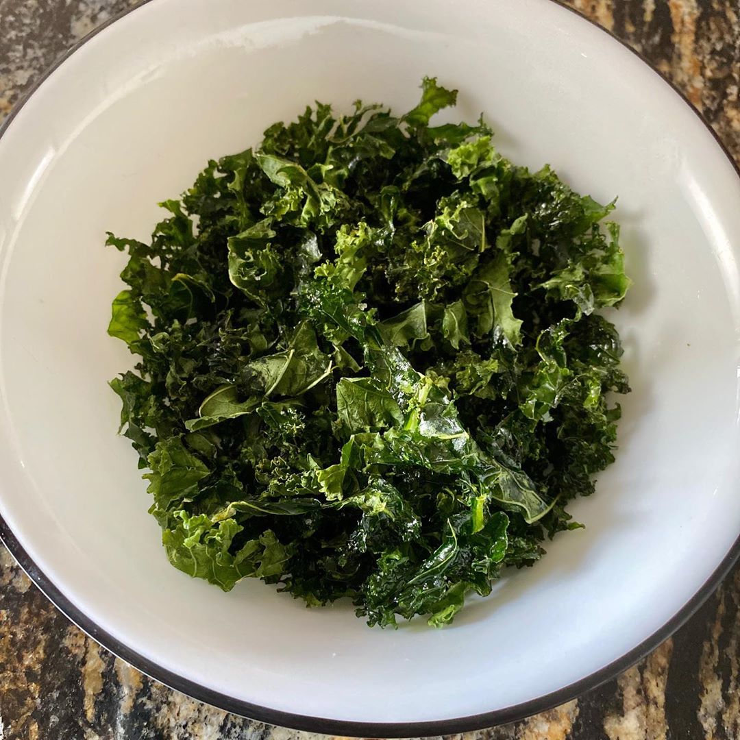 Perfect Crispy Kale Chips with Sea Salt