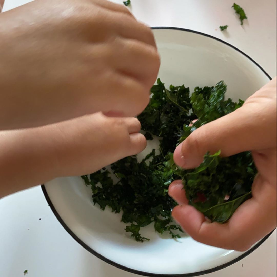 Perfect Crispy Kale Chips with Sea Salt
