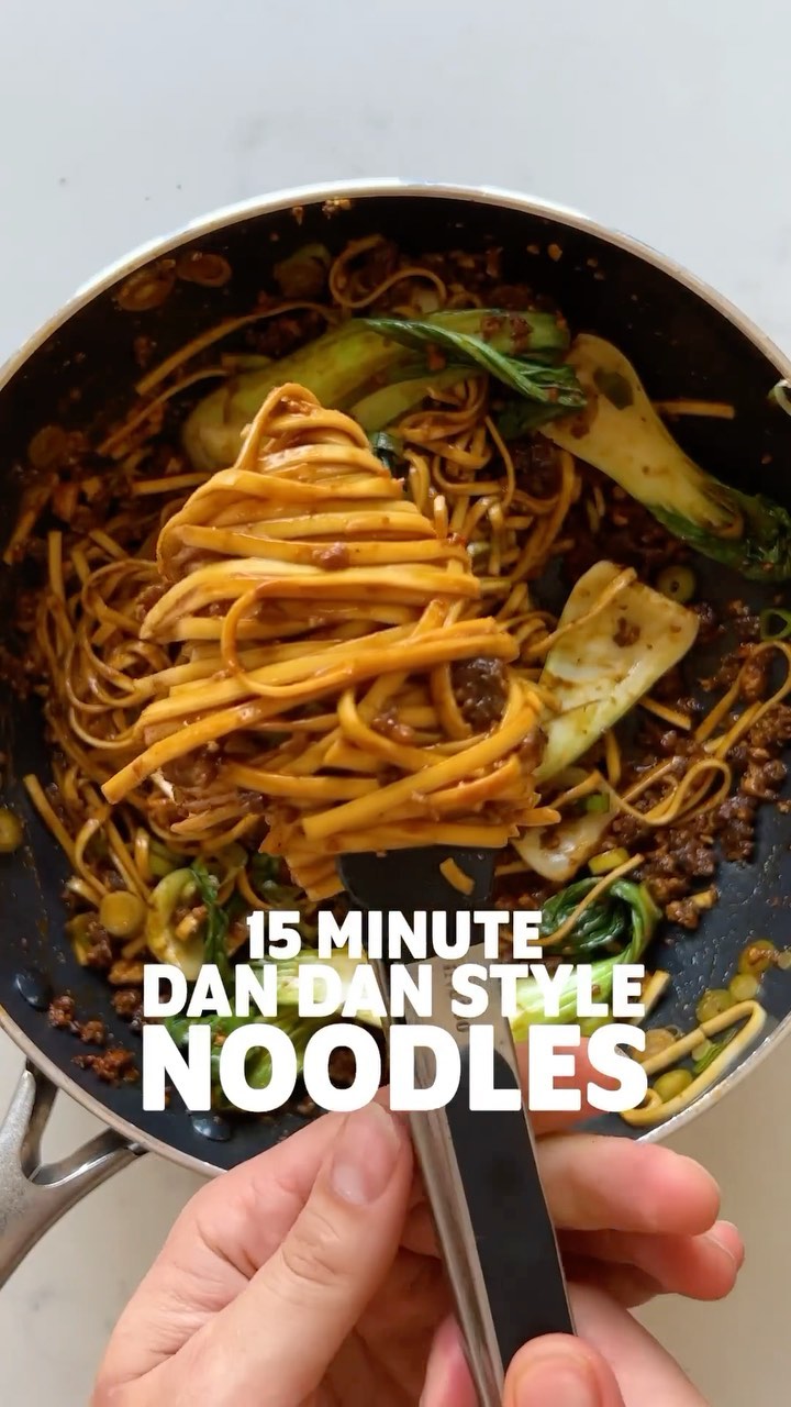 15-Minute Dan Dan Style Noodles
