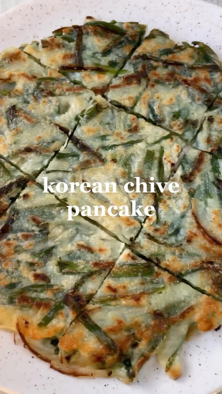 Korean Chive Pancakes