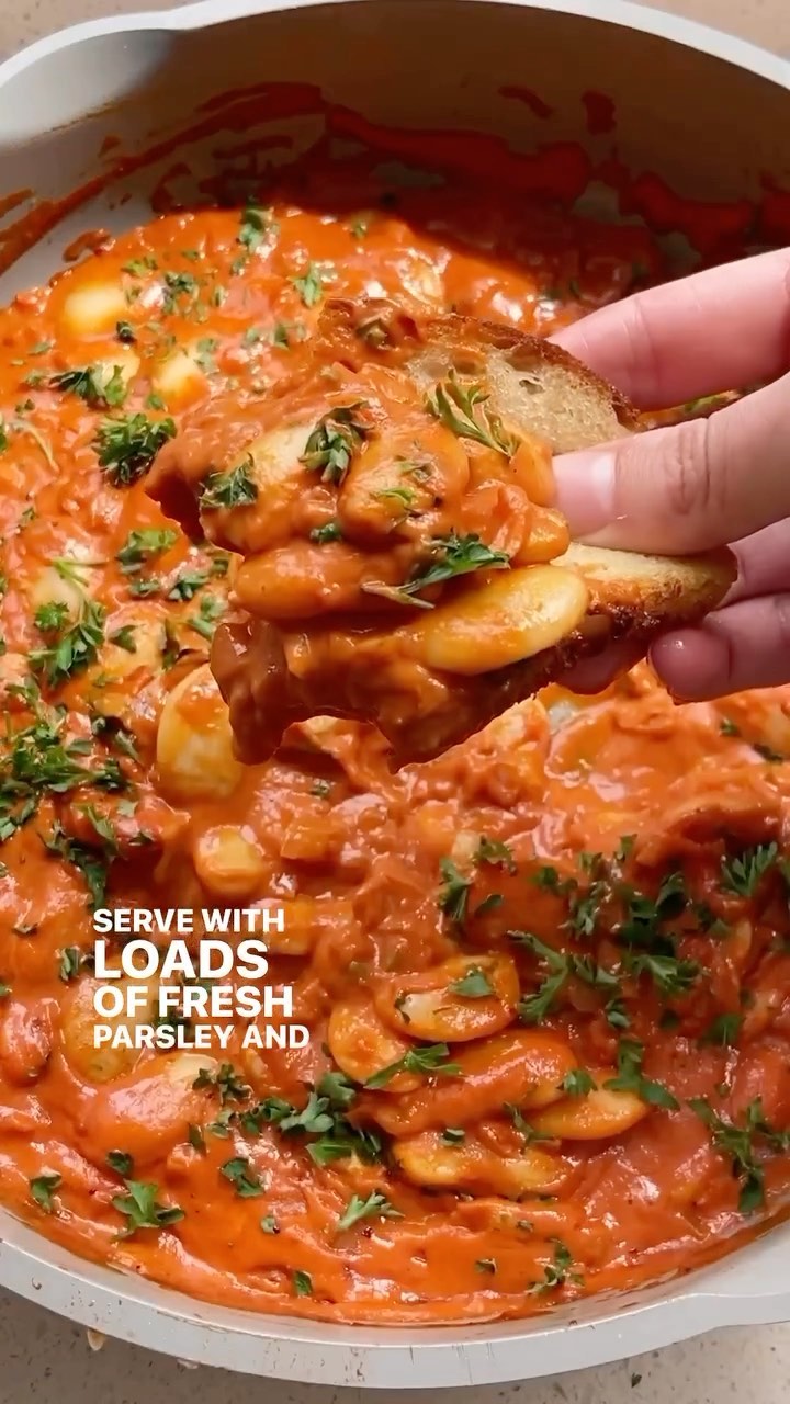 Creamy Smoked Butterbean Stew with Sourdough