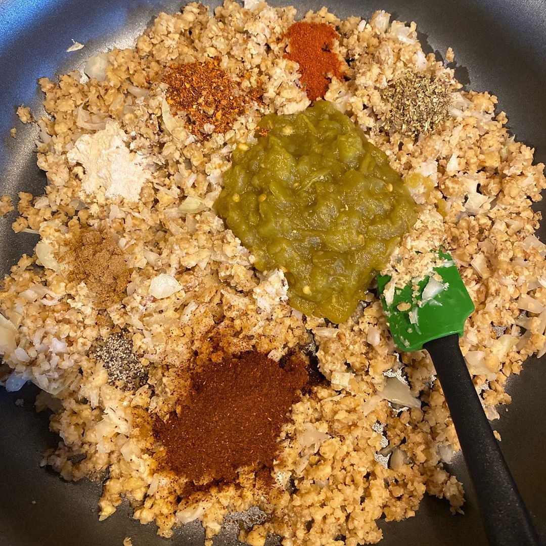 Delicious Walnut Meat Taco Alternative