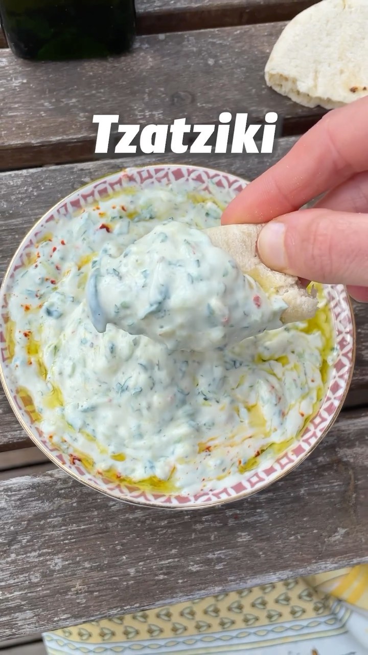 Vegan Tzatziki Greek Dip